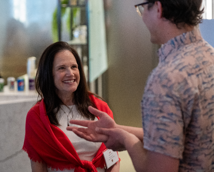 Networking in Chicago Lake Forest College's In The Loop Mixer makes a